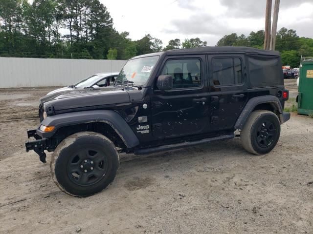 2020 Jeep Wrangler Unlimited Sport VIN: 1C4HJXDG7LW247145 Lot: 53382374