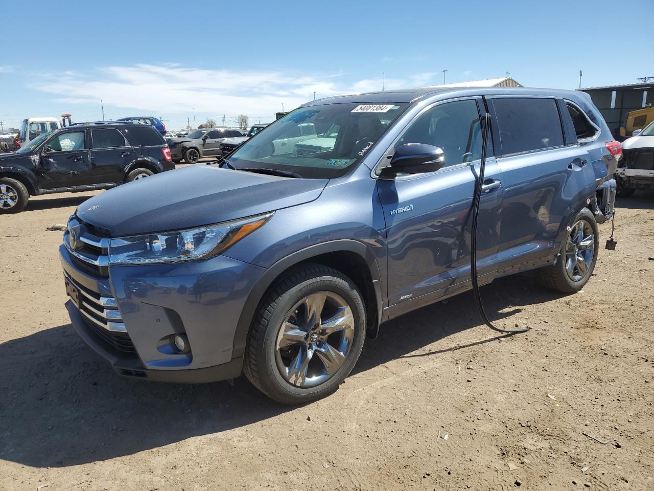 5TDDGRFHXHS027701 2017 Toyota Highlander Hybrid Limited