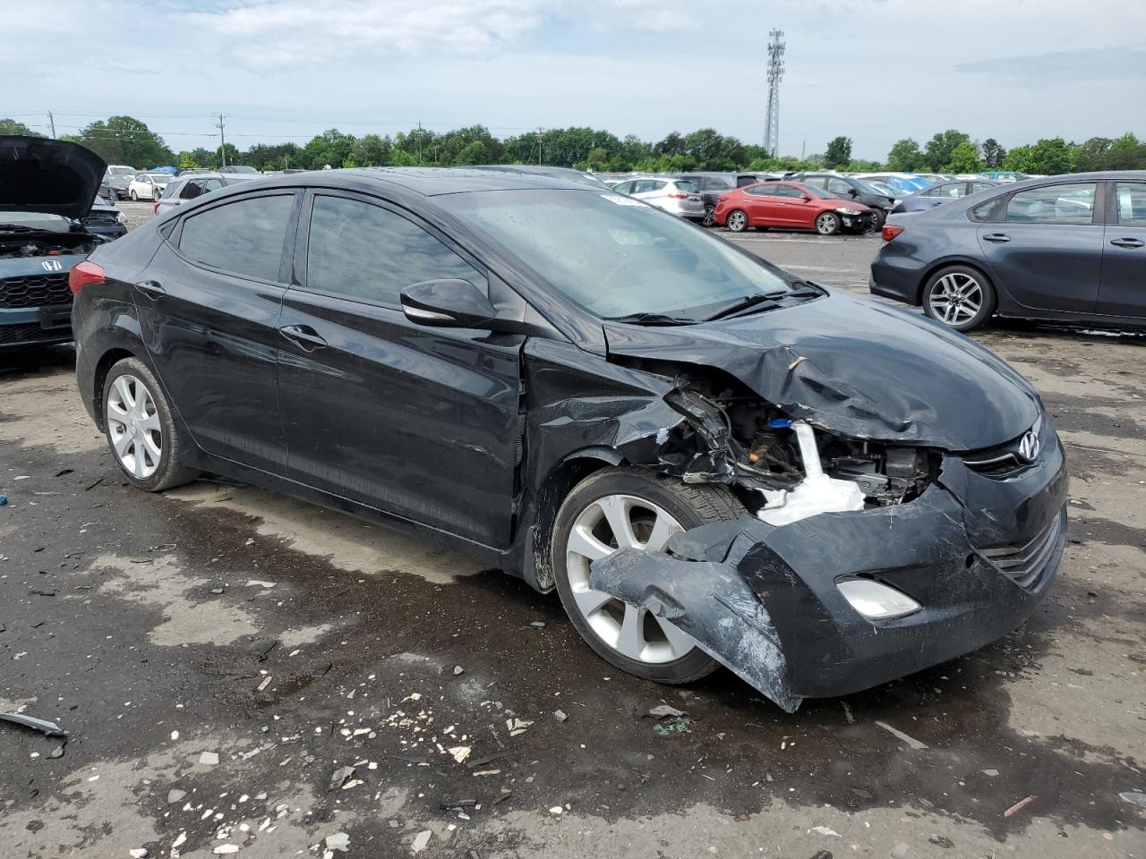 5NPDH4AE8DH305248 2013 Hyundai Elantra Gls