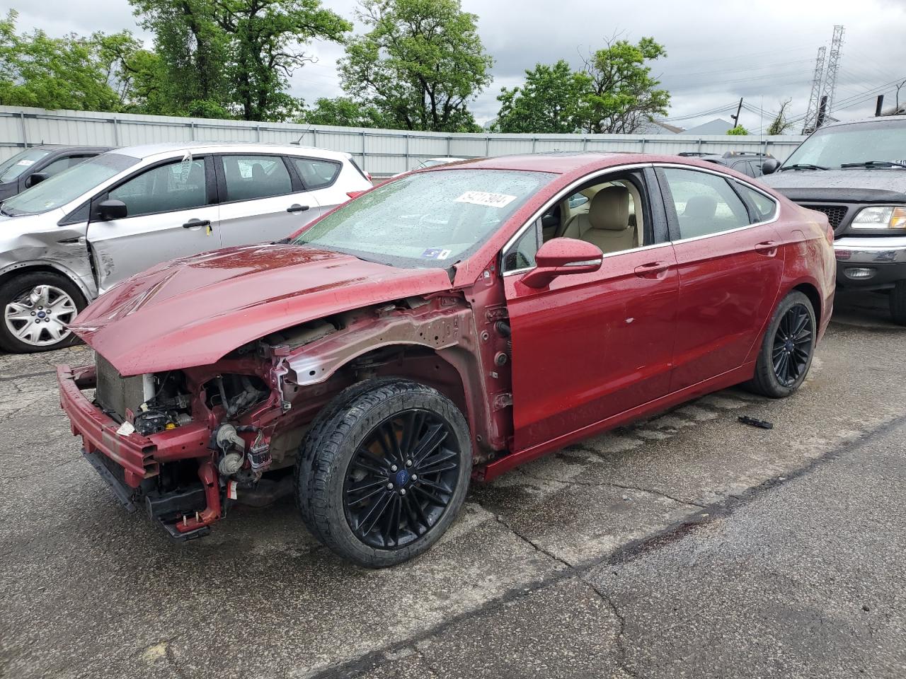 1FA6P0HD9E5391923 2014 Ford Fusion Se