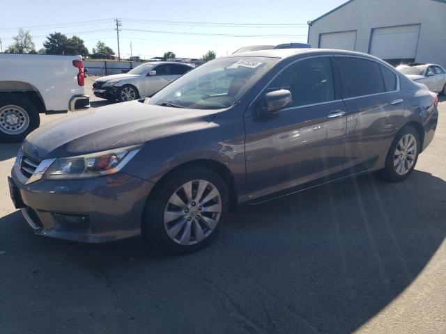 2014 Honda Accord Exl VIN: 1HGCR3F84EA025777 Lot: 55415234