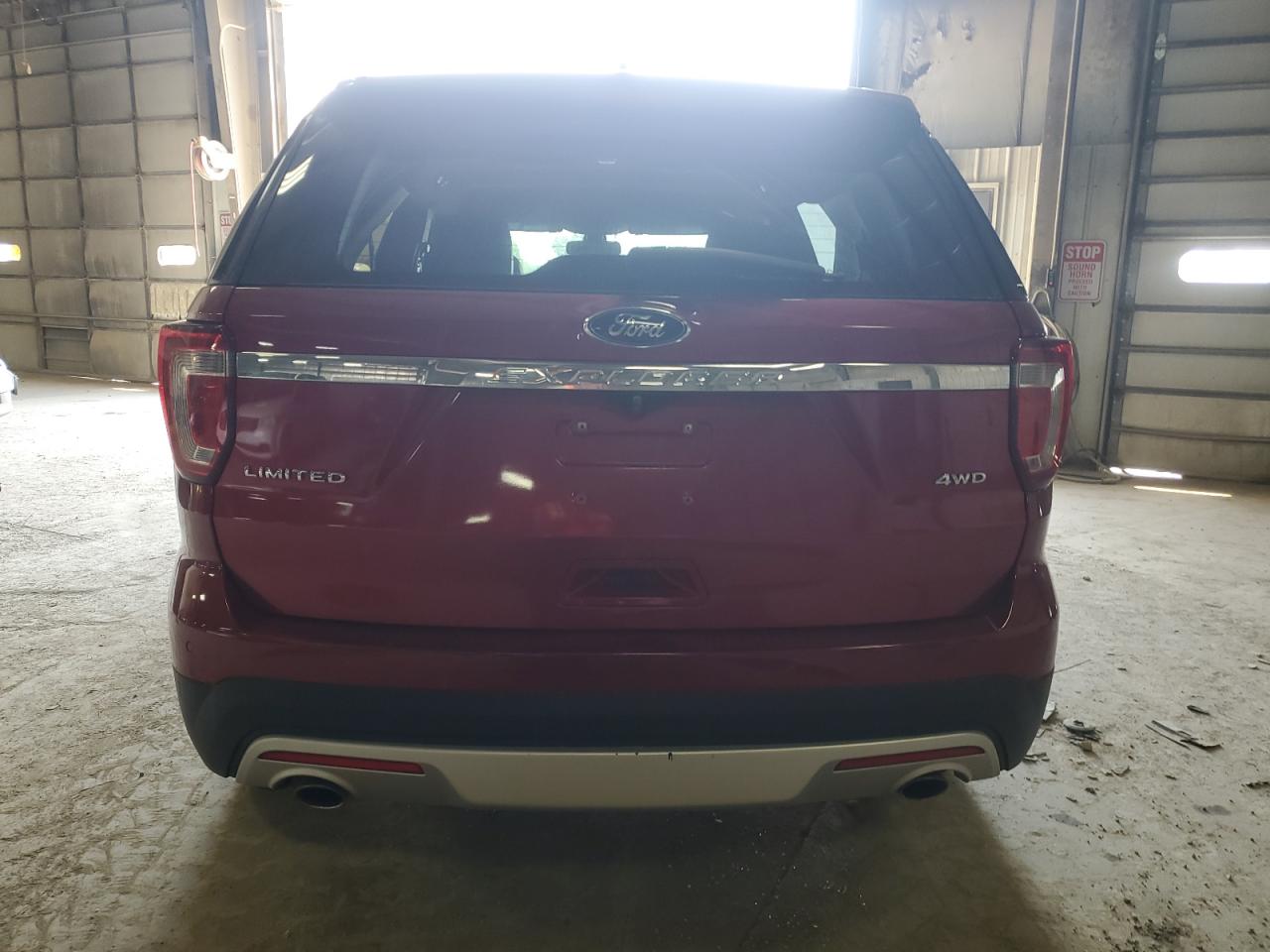 1FM5K8F80HGE23588 2017 Ford Explorer Limited