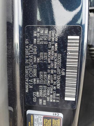 2023 KIA SORENTO KNDRHDLGXP5188300