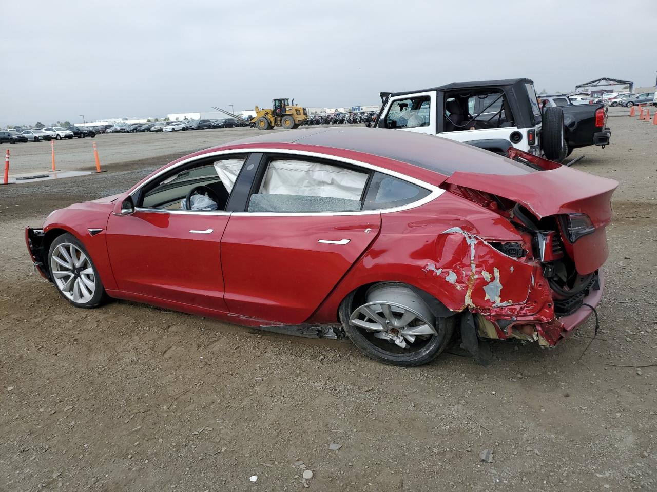 2018 Tesla Model 3 vin: 5YJ3E1EA6JF018107