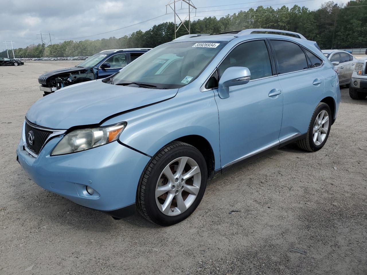 2T2ZK1BA0AC034309 2010 Lexus Rx 350