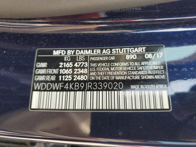 2018 MERCEDES-BENZ C 300 4MAT - WDDWF4KB9JR339020