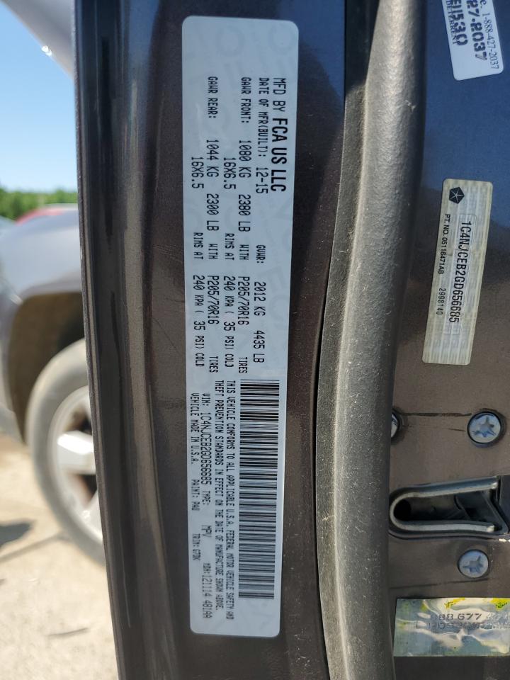 1C4NJCEB2GD656685 2016 Jeep Compass Latitude