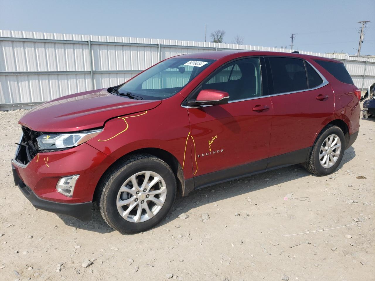 3GNAXSEV9JS566966 2018 Chevrolet Equinox Lt