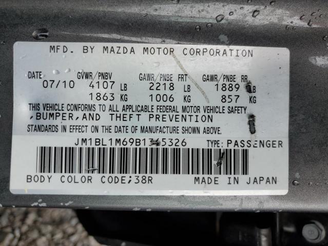 2011 Mazda 3 S VIN: JM1BL1M69B1365326 Lot: 53633474