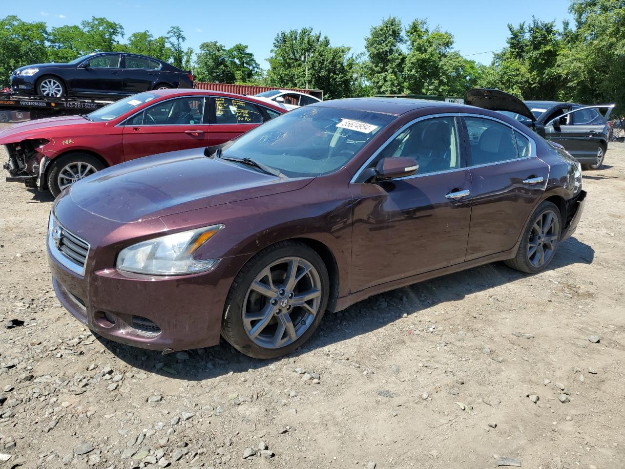 1N4AA5AP7EC453229 2014 Nissan Maxima S