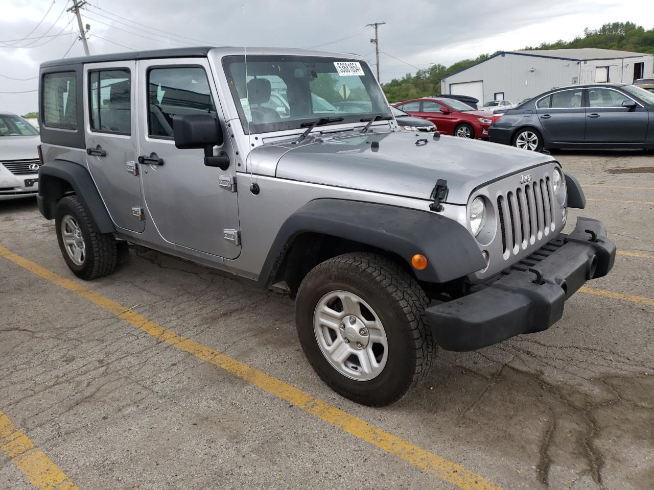 2017 Jeep Wrangler Unlimited Sport vin: 1C4BJWKG1HL674638