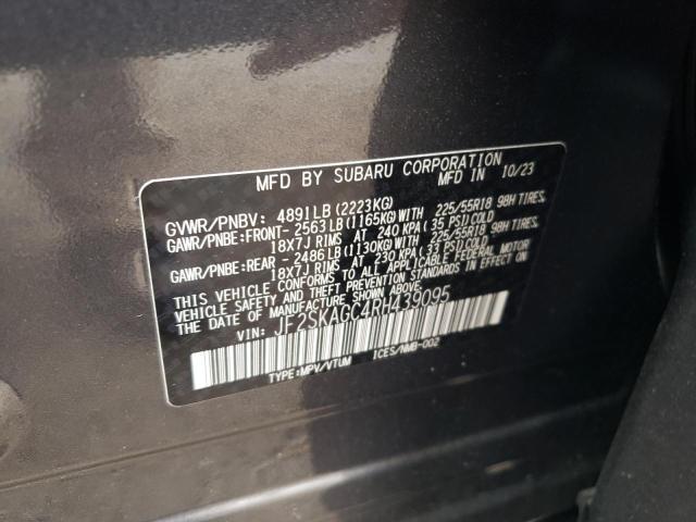 2024 SUBARU FORESTER S - JF2SKAGC4RH439095
