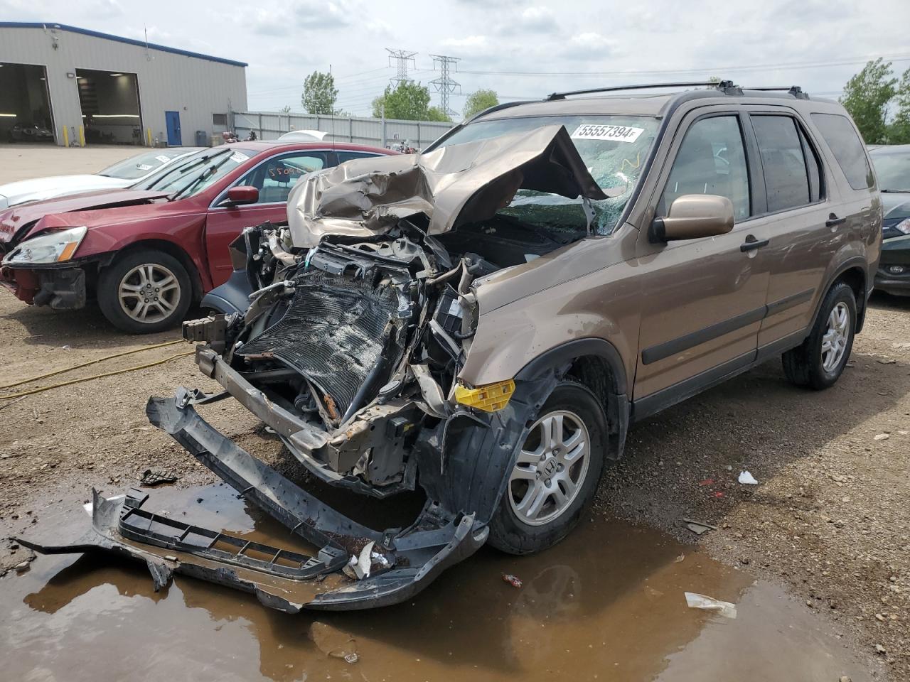 Lot #2569347240 2003 HONDA CR-V EX