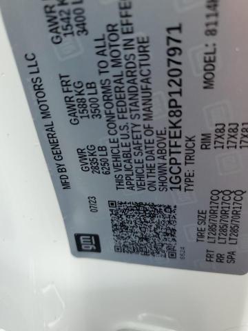 2023 CHEVROLET COLORADO Z - 1GCPTFEK8P1207971
