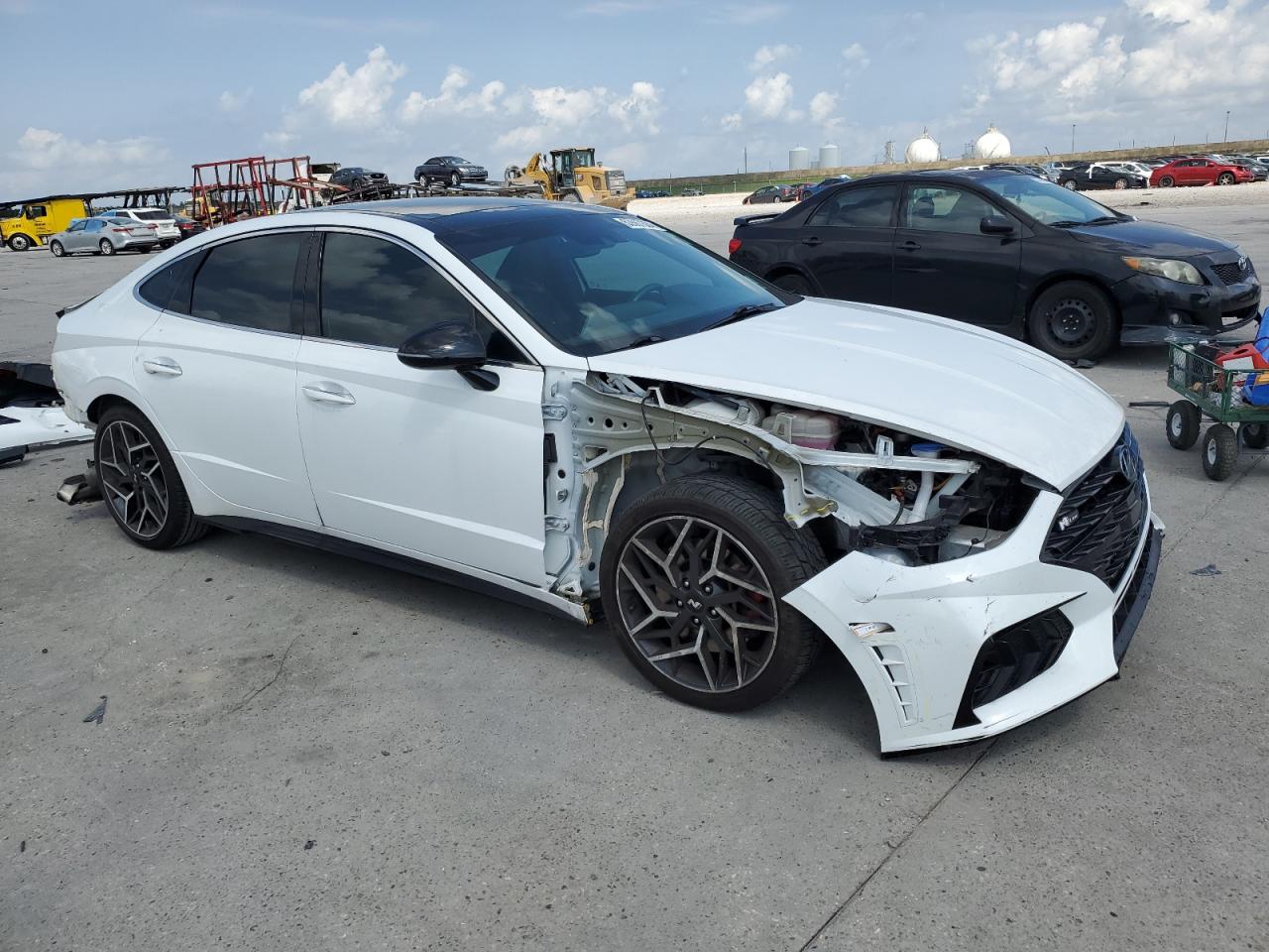 5NPEK4JC8MH110769 2021 Hyundai Sonata N Line