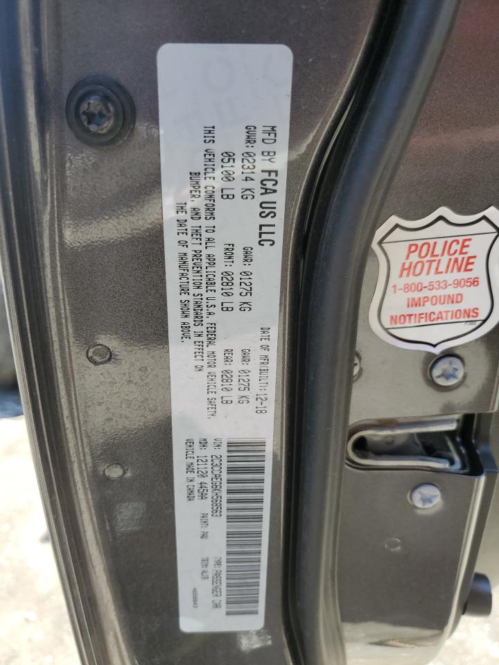 2C3CCAEG6KH568563 2019 Chrysler 300 Limited