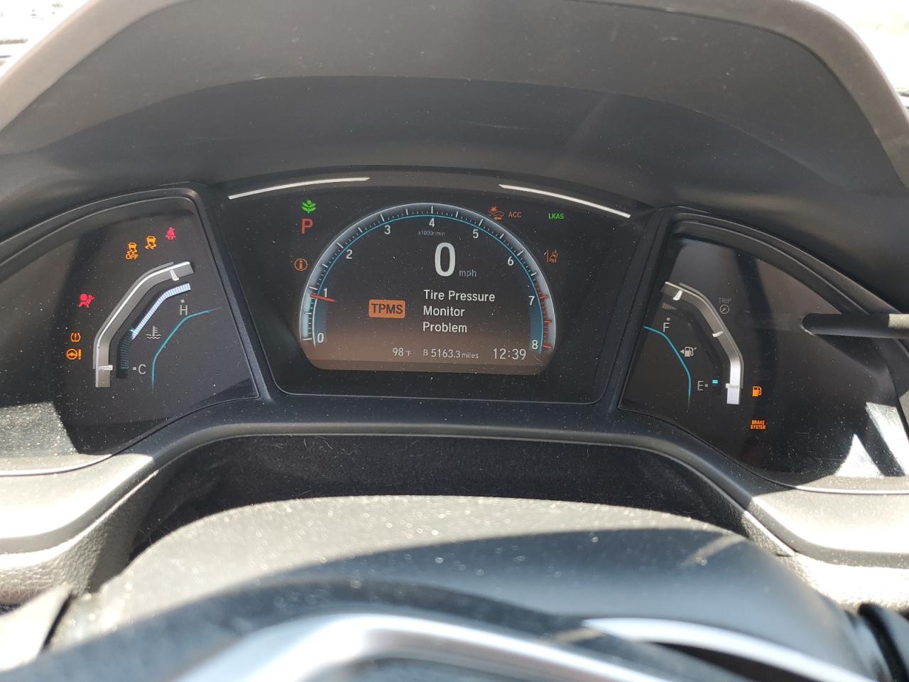 19XFC2F69KE037485 HONDA CIVIC 2019