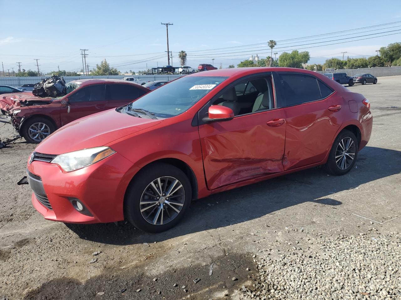 5YFBURHE6GP515859 TOYOTA COROLLA 2016