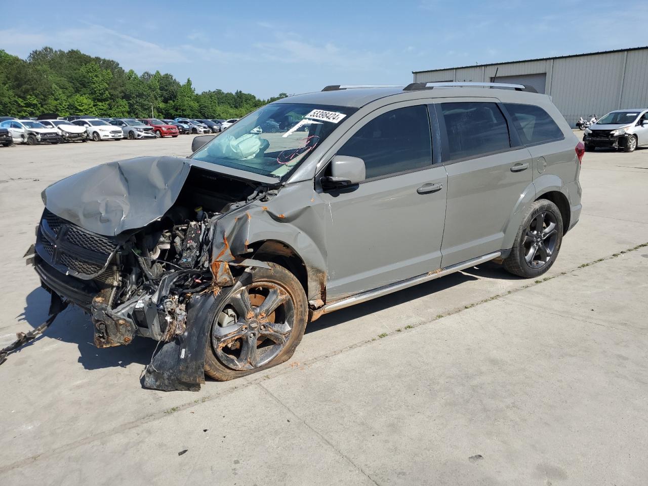 2019 Dodge Journey Crossroad vin: 3C4PDCGG3KT841291