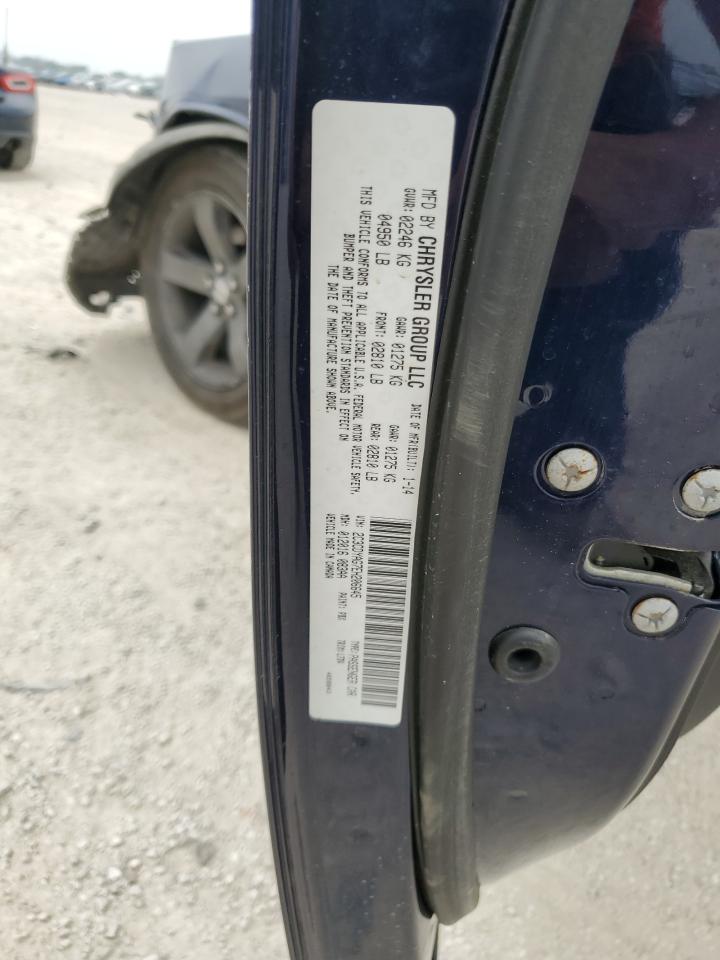 2C3CDYAG7EH206645 2014 Dodge Challenger Sxt