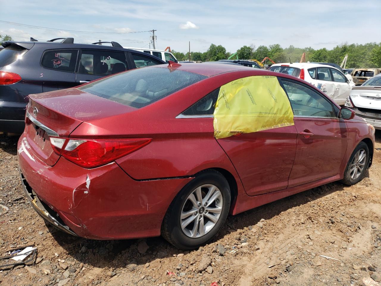 5NPEB4AC8EH867396 2014 Hyundai Sonata Gls