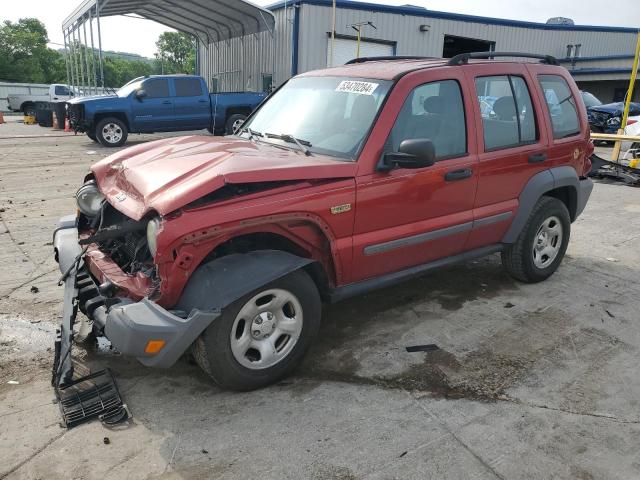 2006 Jeep Liberty Sport VIN: 1J4GK48K06W106146 Lot: 53470284