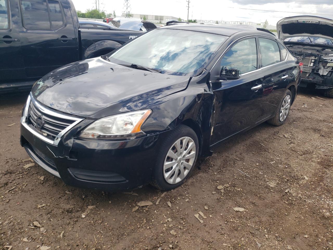 3N1AB7APXEY202735 2014 Nissan Sentra S