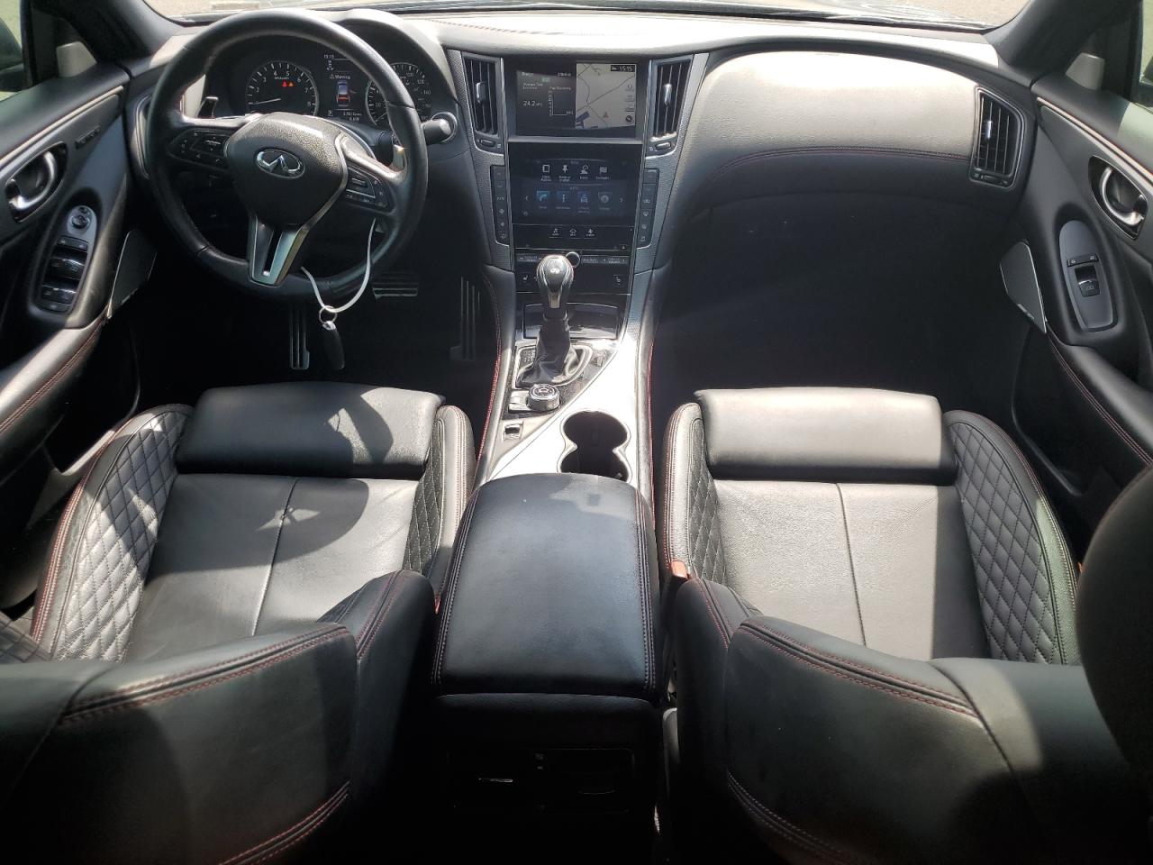 JN1FV7ARXJM700171 2018 Infiniti Q50 Red Sport 400