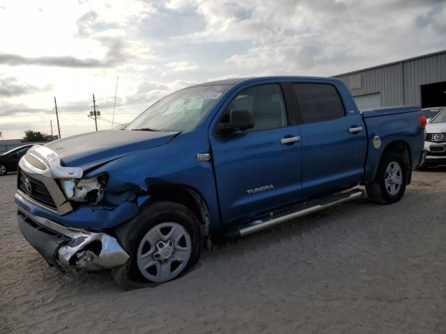 TOYOTA TUNDRA CRE 2007 blue  gas 5TBEV54107S467359 photo #1