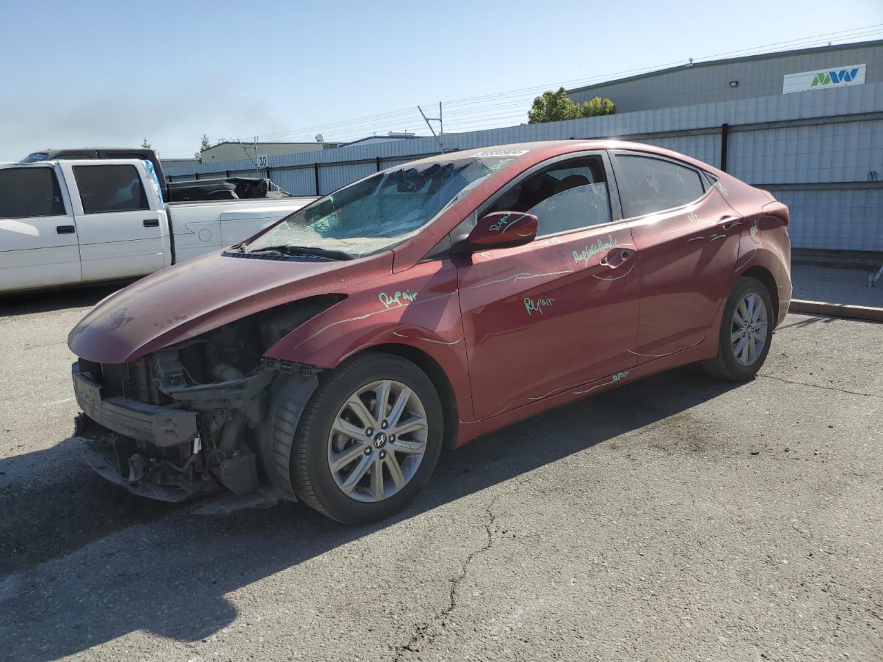 5NPDH4AE2EH536387 2014 Hyundai Elantra Se