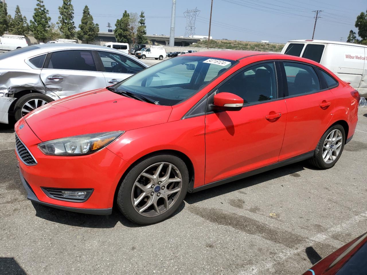 2015 Ford Focus Se vin: 1FADP3F29FL331003