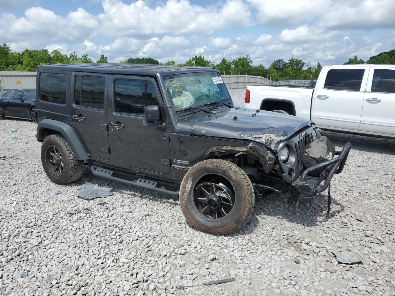 2016 Jeep Wrangler Unlimited Sport vin: 1C4BJWDG4GL284211