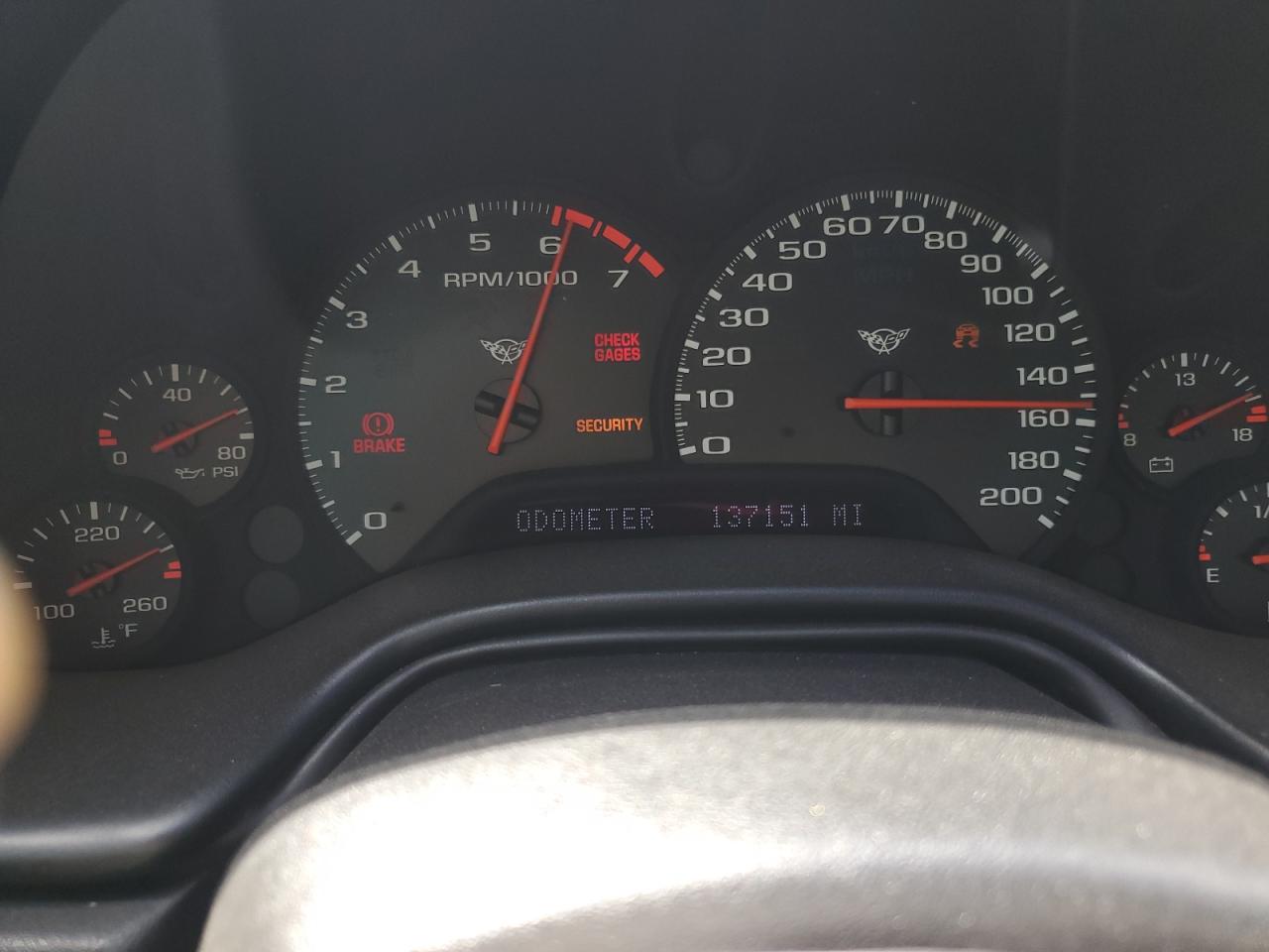 1G1YY22GXY5112250 2000 Chevrolet Corvette