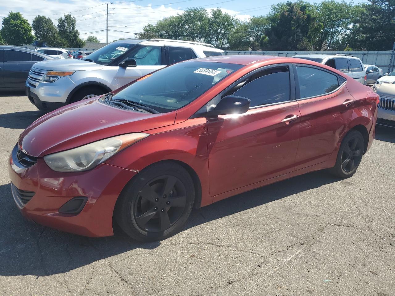 KMHDH4AE6BU106293 2011 Hyundai Elantra Gls