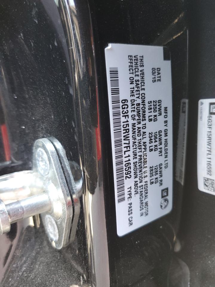 6G3F15RW7FL116592 2015 Chevrolet Ss