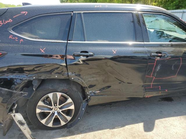 2022 Toyota Highlander Xle VIN: 5TDGZRBH2NS569500 Lot: 52881734