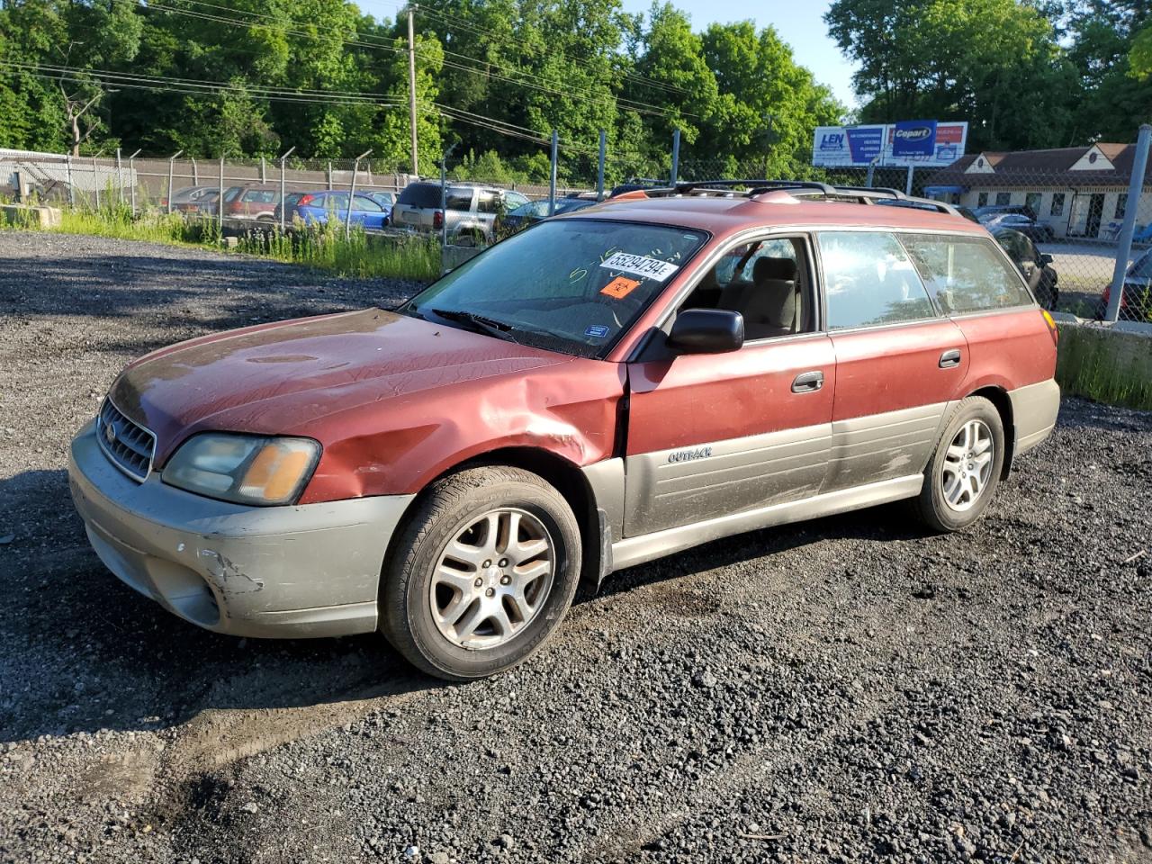 4S3BH675547635962 2004 Subaru Legacy Outback Awp