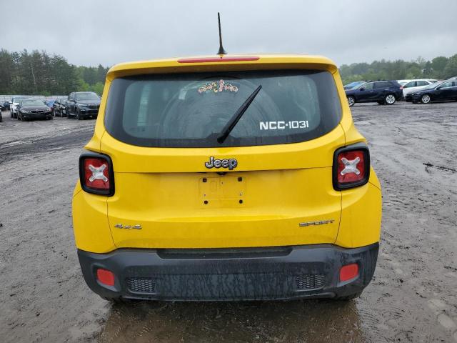 2016 Jeep Renegade Sport VIN: ZACCJBAT2GPD16423 Lot: 52904614