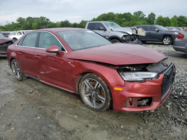 2018 Audi A4 Premium Plus VIN: WAUENAF48JA133430 Lot: 53960284