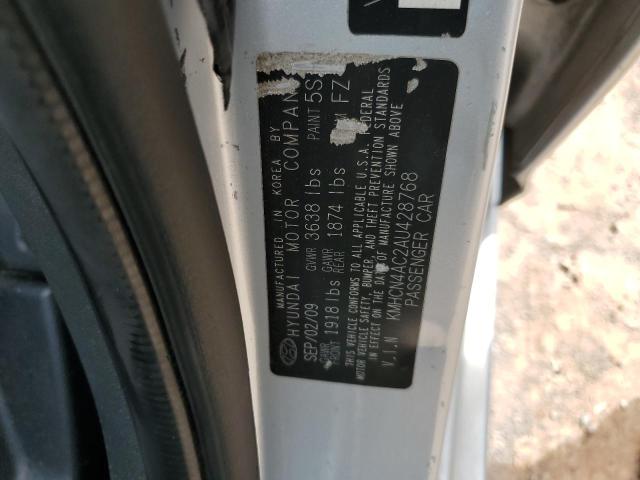 2010 Hyundai Accent Gls VIN: KMHCN4AC2AU428768 Lot: 53708884