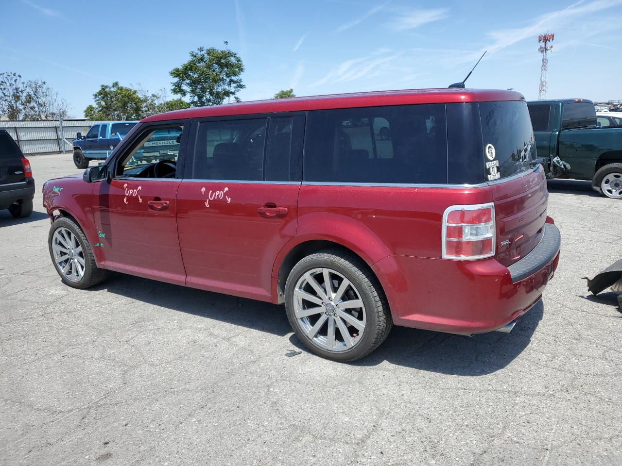 2013 Ford Flex Sel vin: 2FMGK5C86DBD00732