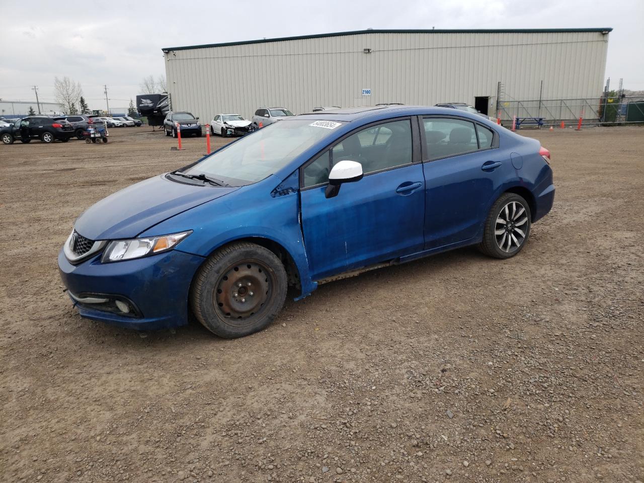 2HGFB2F78EH041839 2014 Honda Civic Touring