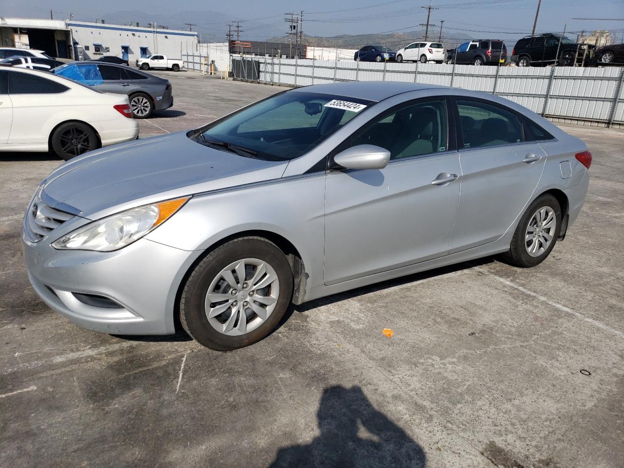 2012 Hyundai Sonata Gls vin: 5NPEB4AC8CH398419