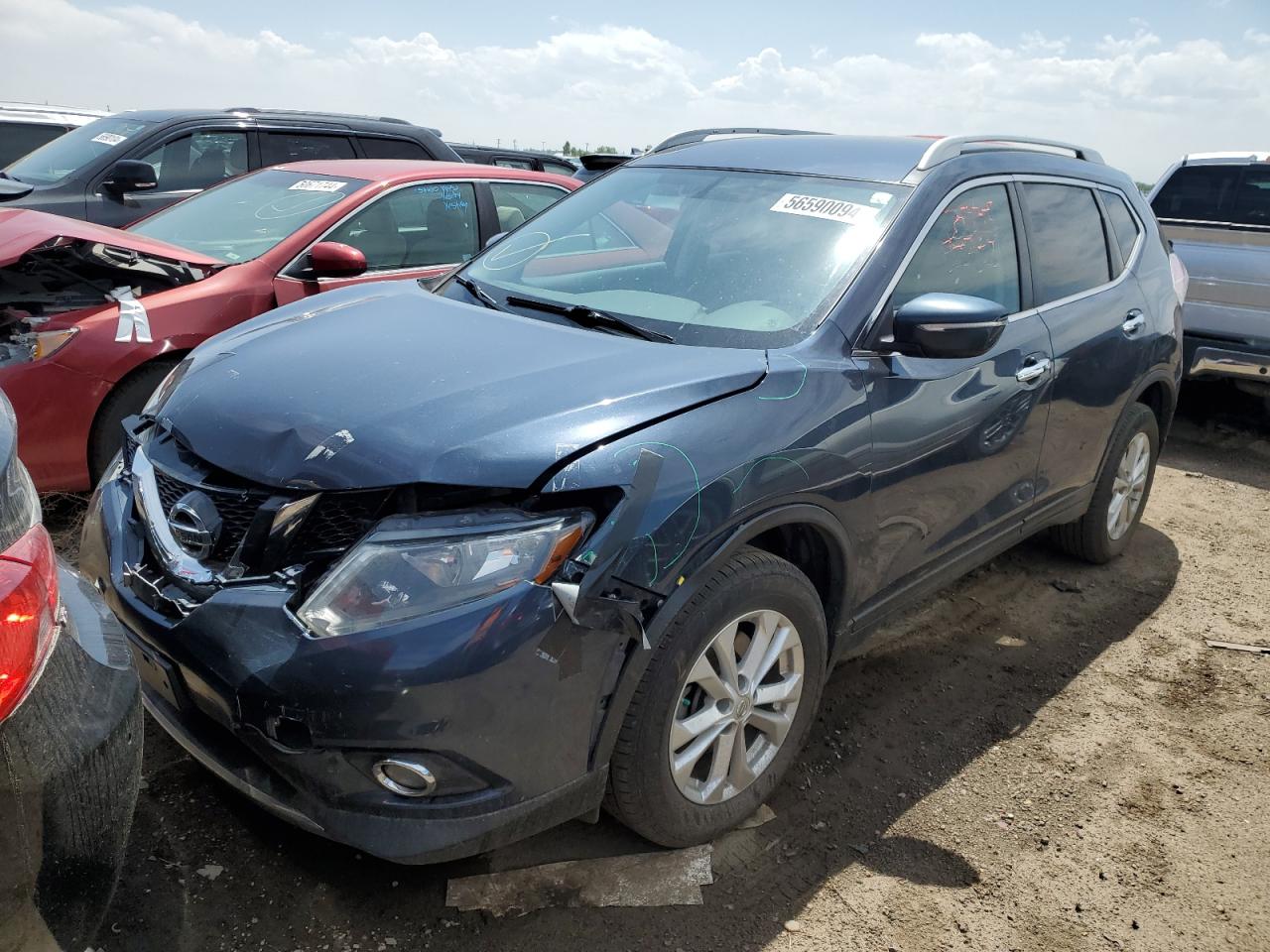 5N1AT2MKXFC814601 2015 Nissan Rogue S