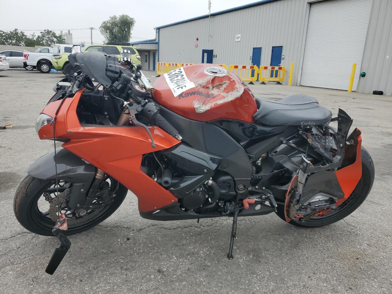 2009 Kawasaki Ninja ZX-10R at CA - Colton, Copart lot 53639444 