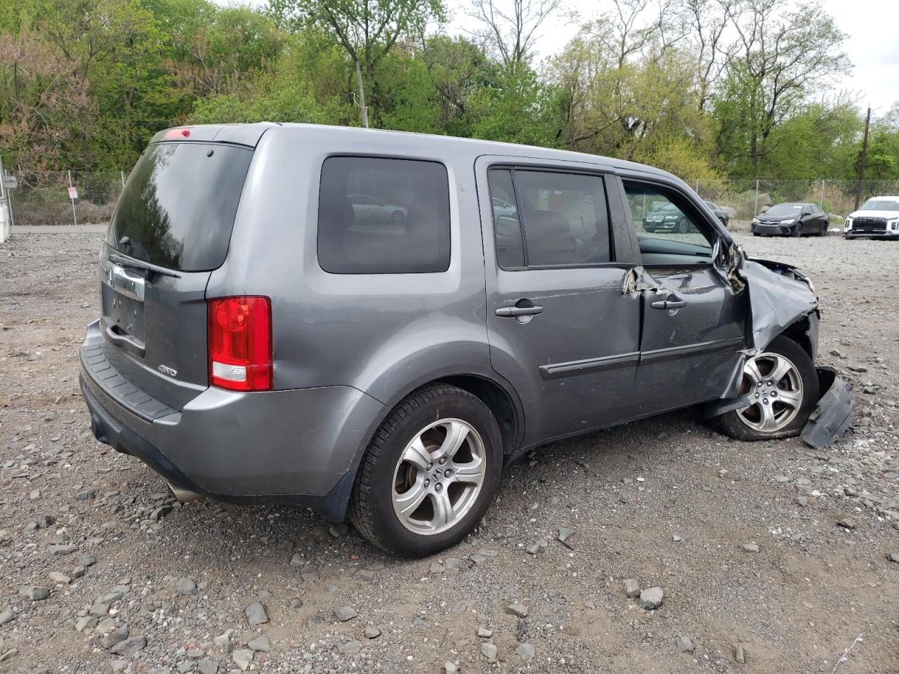 5FNYF4H5XCB003762 2012 Honda Pilot Exl