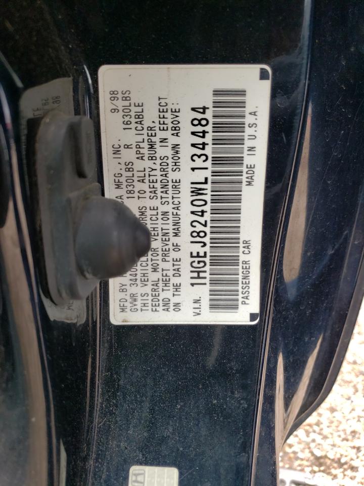 1HGEJ8240WL134484 1998 Honda Civic Ex