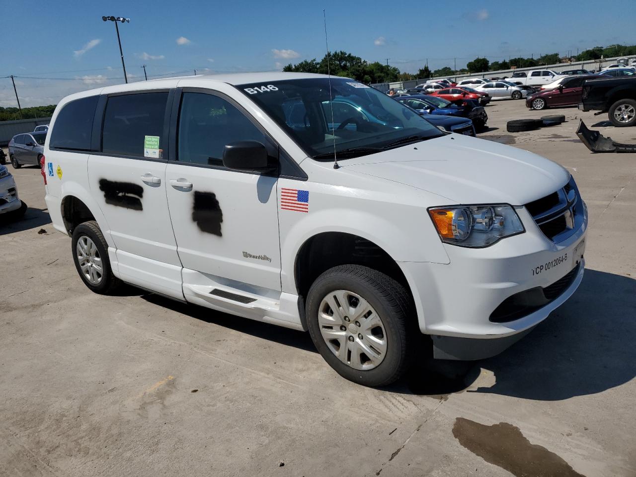 2C4RDGBG0JR347463 2018 Dodge Grand Caravan Se