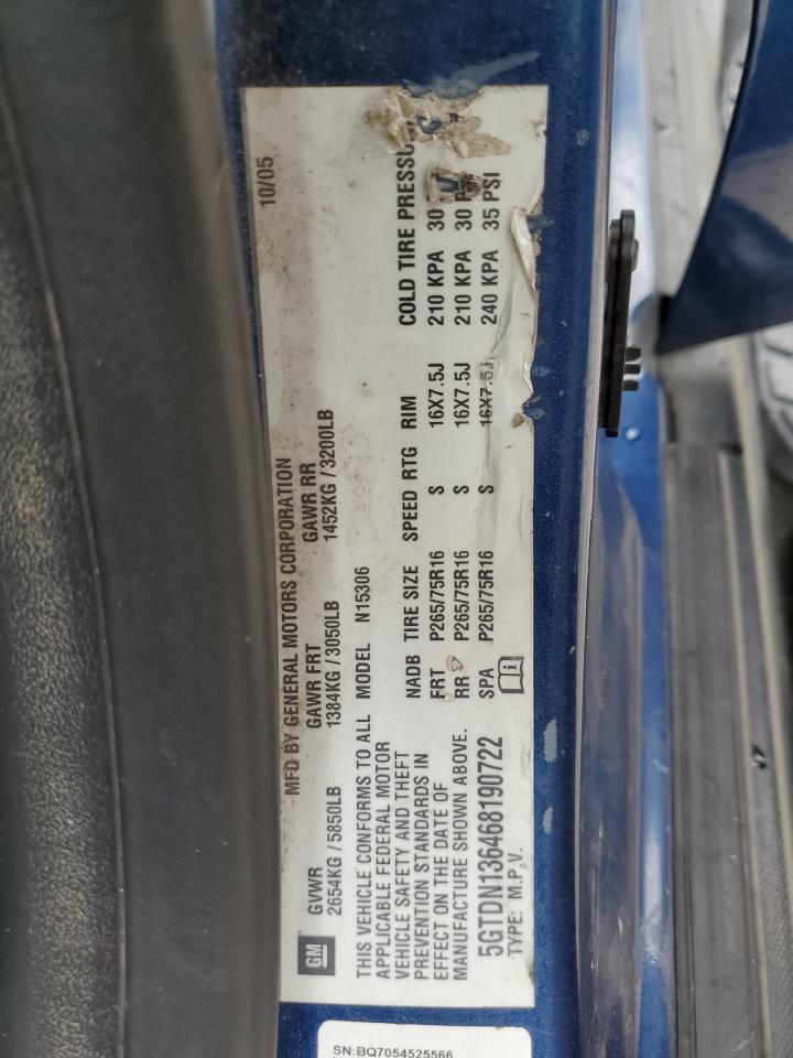 5GTDN136468190722 2006 Hummer H3