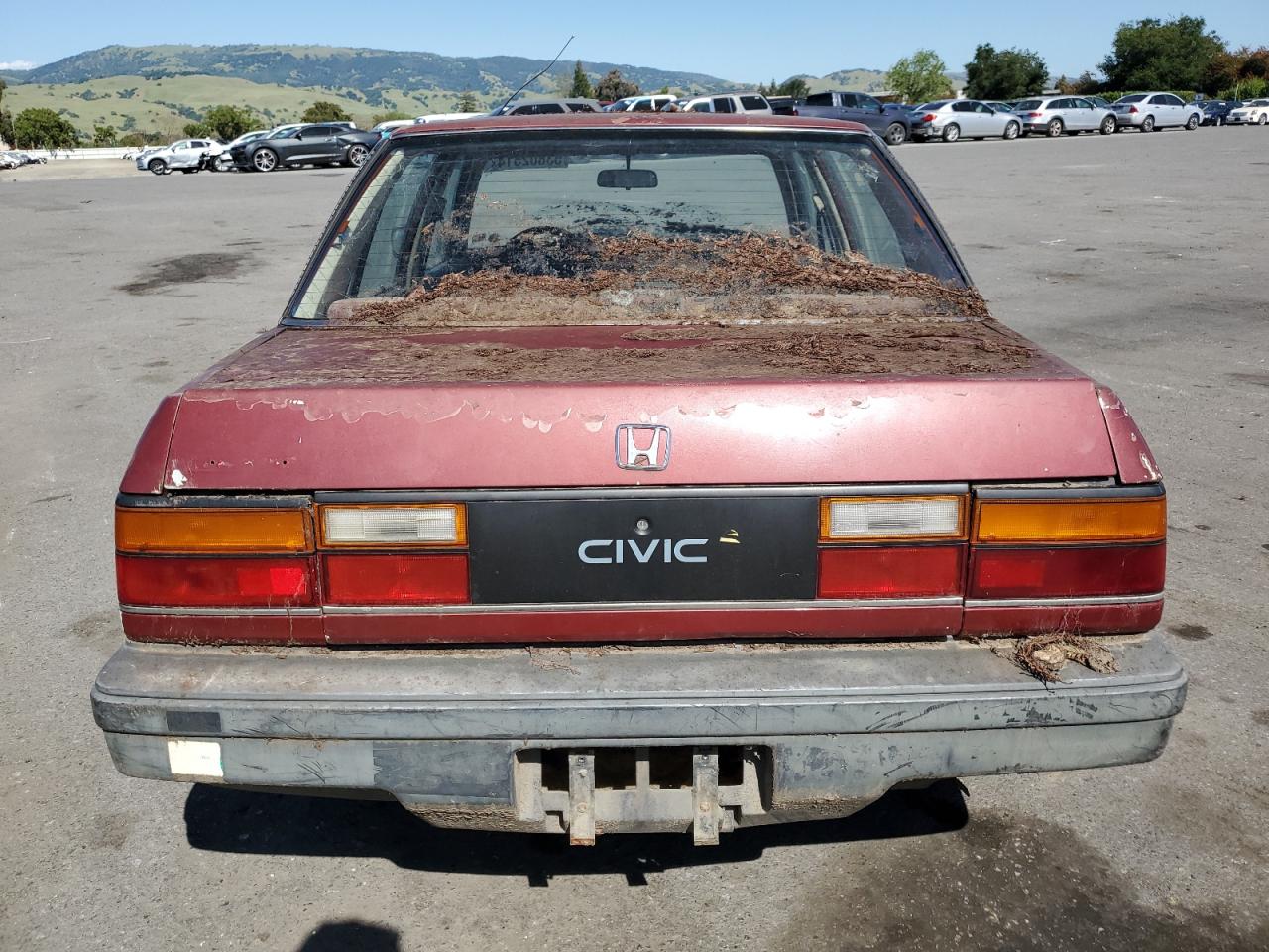 1HGEC453XHA064254 1987 Honda Civic 1.5